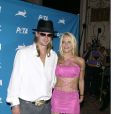 Pamela Anderson et Kid Rock à New York en 2001.