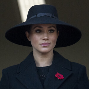 Meghan Markle, duchesse de Sussex - La famille royale d'Angleterre lors du National Service of Remembrance à Londres le 10 novembre 2019.