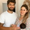 Jesta (27 ans) et Benoît savourent leur nouvelle vie à trois avec leur fils Juliann.