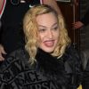 Madonna quitte le Palladium de Londres après un concert. Le 2 février 2020. @Palace Lee/Splash News/ABACAPRESS.COM