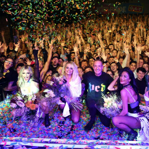 Nicole Scherzinger, Ashley Roberts, Jessica Sutta, Carmit Bachar, Kimberly Wyatt, Jeremy Joseph - Les Pussycat Dolls jouent au GAY à Londres 14 ans après leur premier concert live dans ce lieu. Londres le 22 Février