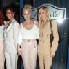 Carmit Bachar, Ashley Roberts, Nicole Scherzinger, Jessica Sutta, Kimberly Wyatt (du groupe Pussycat Dolls) à la sortie du restaurant "Bagatelle" à Londres, le 30 janvier 2020.