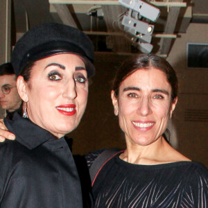 Rossy de Palma et Blanca Li lors du vernissage de l'exposition consacrée à l'oeuvre et l'imaginaire de Christian Louboutin "l'Exhibitionniste' (L'Exibition[niste]) au Palais de la Porte Dorée, à Paris, France, le 24 février 2020. © Philippe Baldini/Bestimage