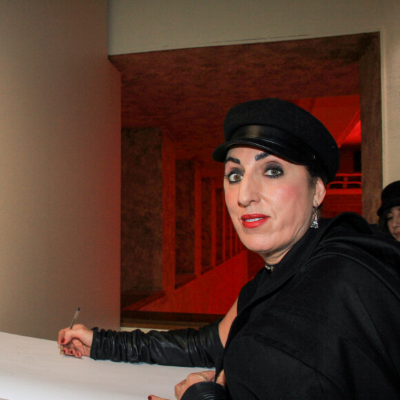 Rossy de Palma lors du vernissage de l'exposition consacrée à l'oeuvre et l'imaginaire de Christian Louboutin "l'Exhibitionniste' (L'Exibition[niste]) au Palais de la Porte Dorée, à Paris, France, le 24 février 2020. © Philippe Baldini/Bestimage