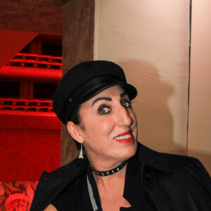 Rossy de Palma lors du vernissage de l'exposition consacrée à l'oeuvre et l'imaginaire de Christian Louboutin "l'Exhibitionniste' (L'Exibition[niste]) au Palais de la Porte Dorée, à Paris, France, le 24 février 2020. © Philippe Baldini/Bestimage