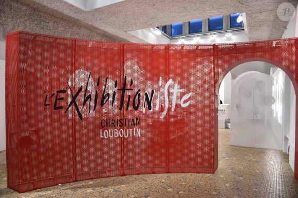 Vernissage de l'exposition Christian Louboutin l'Exhibitionniste au palais de la porte Dorée à Paris le 24 février 2020. © Giancarlo Gorassini / Bestimage