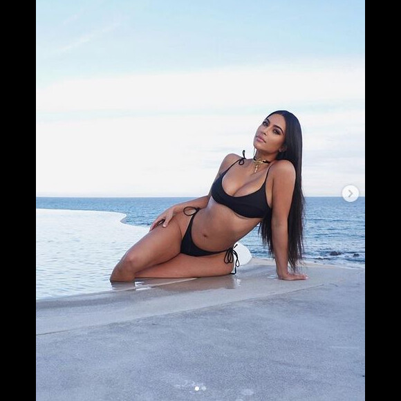 Kim Kardashian. Février 2020.