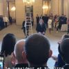 Jean-Charles de Castelbajac a assisté au dîner offert par le président de la République et madame Brigitte Macron en l'honneur de la création et à l'occasion de la semaine de la mode, au palais de l'Élysée. Paris, le 24 février 2020.