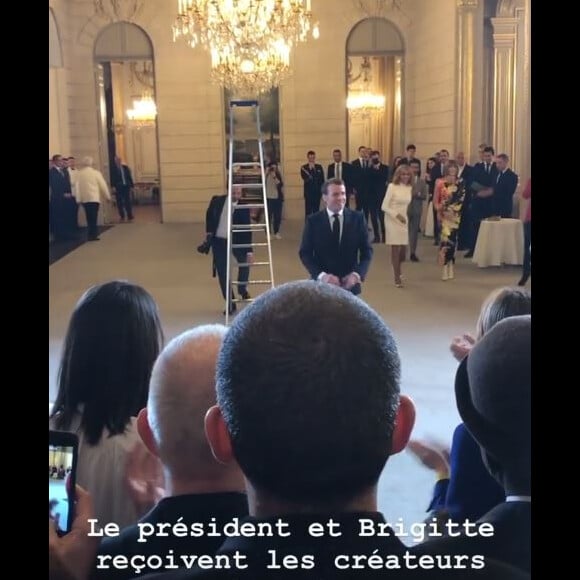 Jean-Charles de Castelbajac a assisté au dîner offert par le président de la République et madame Brigitte Macron en l'honneur de la création et à l'occasion de la semaine de la mode, au palais de l'Élysée. Paris, le 24 février 2020.