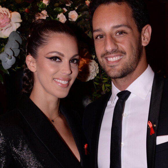 Iris Mittenaere (Miss France et Miss Univers 2016) et son compagnon Diego El Glaoui lors de la soirée de gala de la 18ème édition du "Dîner de la mode du Sidaction" au Pavillon Cambon Capucines - Potel et Chabot à Paris, France, le 23 janvier 2020. © Rachid Bellak/Bestimage