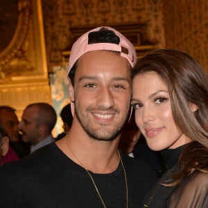 Iris Mittenaere (Miss France et Miss Univers 2016) et son compagnon Diego El Glaoui - After Show du défilé de mode Haute-Couture printemps-été 2020 "Jean-Paul Gaultier" au théâtre du Châtelet à Paris le 22 janvier 2020. © Christophe Clovis-Veeren Ramsamy / Bestimage