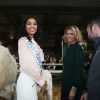 Semi-Exclusif - Clémence Botino, Miss France 2020, en visite au Salon de l'agriculture à Paris. Le 26 février 2020 © Panoramic / Bestimage 26/02/2020 - Paris