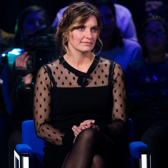 Exclusif - Laëtitia Milot - Enregistrement de l'émission "La Boîte à secrets 3" à Paris, présentée par F.Bollaert, et qui sera diffusée le 7 février sur France 3. Le 22 janvier 2020 © Tiziano Da Silva / Bestimage