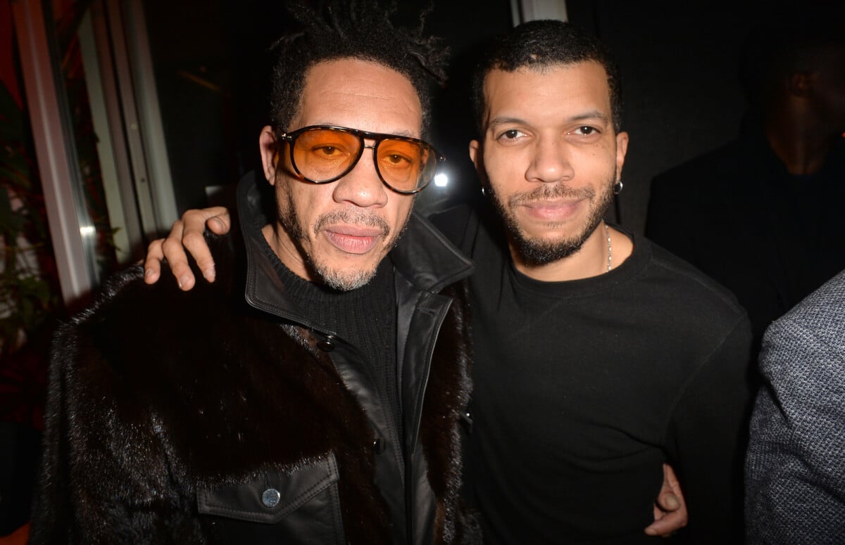 Photo : JoeyStarr (Joey Starr) et Ludo Garçon lors de la vente aux enchères  caritative à la soirée 