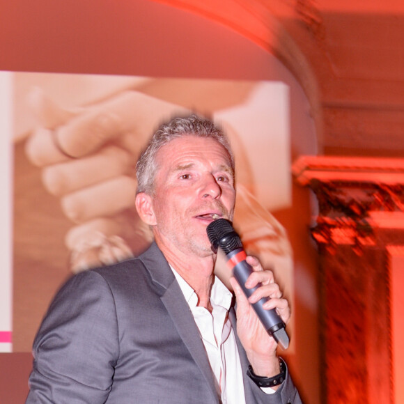 Exclusif - Denis Brogniart - Dîner de la Fondation ARC au Pavillon Cambon-Capucines à Paris, le 7 octobre 2019. © Rachid Bellak / Bestimage