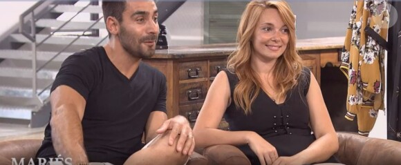 Delphine et Romain dans "Mariés au premier regard 2020", le 6 mars, sur M6