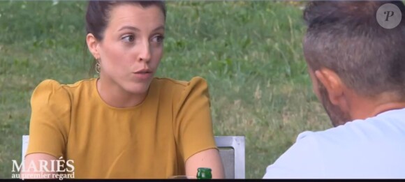Elodie et Rémi de "Mariés au premier regard 2020" dans l'épisode du 2 mars 2020, sur M6