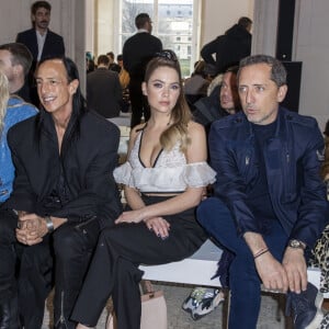 BryanBoy, Olivia Palermo, Tyrone Susman, Rick Owens, Ashley Benson et Gad Elmaleh assistent au défilé Giambattista Valli, collection prêt-à-porter Automne/Hiver 2020-2021 lors de la Fashion Week à Paris, le 2 mars 2020. © Olivier Borde / Bestimage