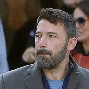 Ben Affleck et Jennifer Garner accompagnent ensemble leur fils à l'école à Los Angeles, le 31 octobre 2019.