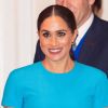 Le prince Harry, duc de Sussex, et Meghan Markle, duchesse de Sussex arrivent à la cérémonie des "Endeavour Fund Awards" au Mansion House à Londres, Royaume Uni, le 5 mars 2020.