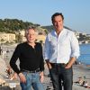Roman Polanski et Jean Dujardin sont à Nice pour la clôture de la 1ere édition du Festival Ciné Roman à Nice le 26 octobre 2019. © Bruno Bebert / Bestimage