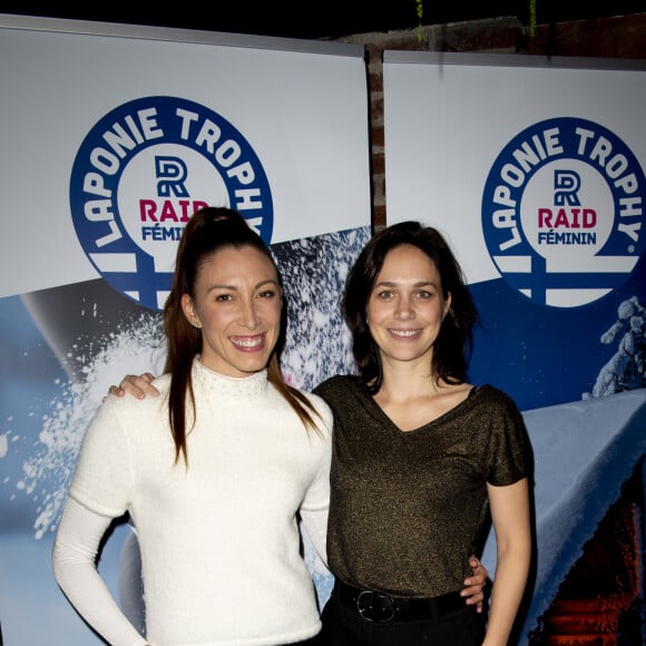 Silvia Notargiacomo et Nathalie Péchalat - Présentation du Laponie trophy au Ice Kube à Paris le 3 décembre 2019. © JB Autissier/Panoramic/Bestimage