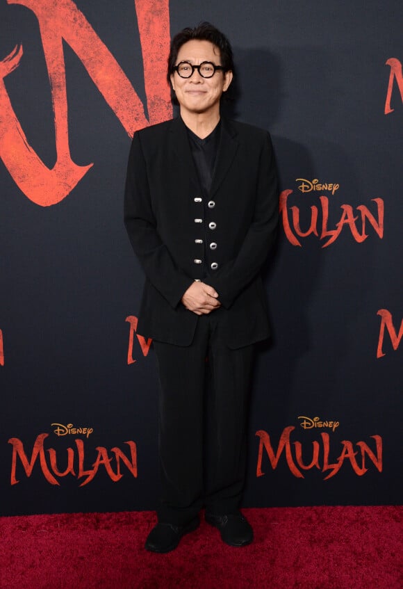 Jet Li assiste à l'avant-première de Mulan au théâtre El Capitan, à Hollywood. Los Angeles, le 9 mars 2020.