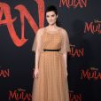 Jaimie Alexander assiste à l'avant-première de Mulan au théâtre El Capitan, à Hollywood. Los Angeles, le 9 mars 2020.