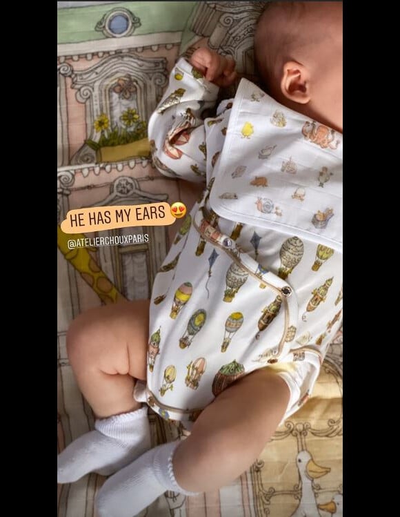 Christina Milian démontre que son fils Isaiah a les mêmes oreilles d'elfe qu'elle sur Instagram le 11 mars 2020.
