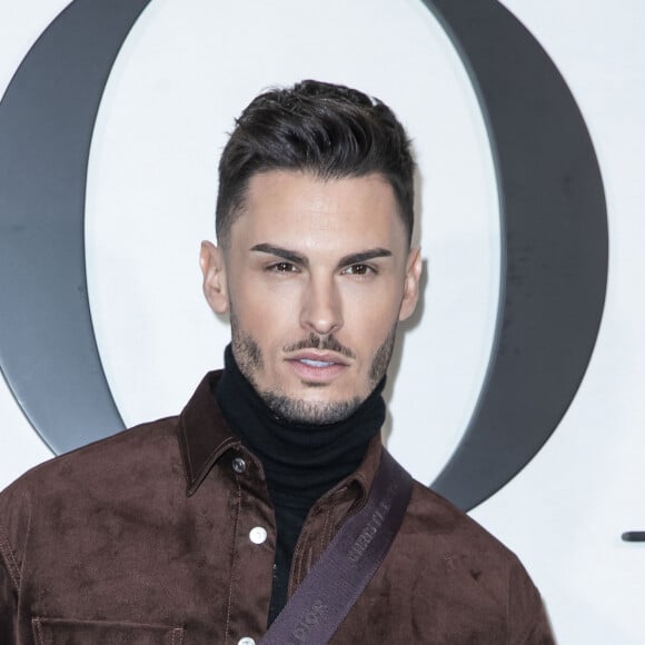 Baptiste Giabiconi au photocall du défilé de mode prêt-à-porter automne-hiver 2020/2021 "Dior" à Paris le 25 février 2020. © Olivier Borde / Bestimage