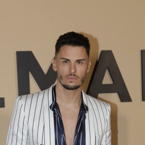 Baptiste Giabiconi - Photocall du défilé de mode Homme automne-hiver 2020/2021 "Balmain" à Paris. Le 17 janvier 2020 © Veeren Ramsamy-Christophe Clovis / Bestimage