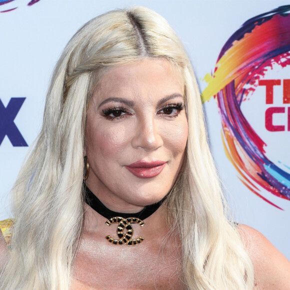 Tori Spelling à la soirée Teen Choice Awards à Hermosa Beach en Californie, le 11 août 2019 2019