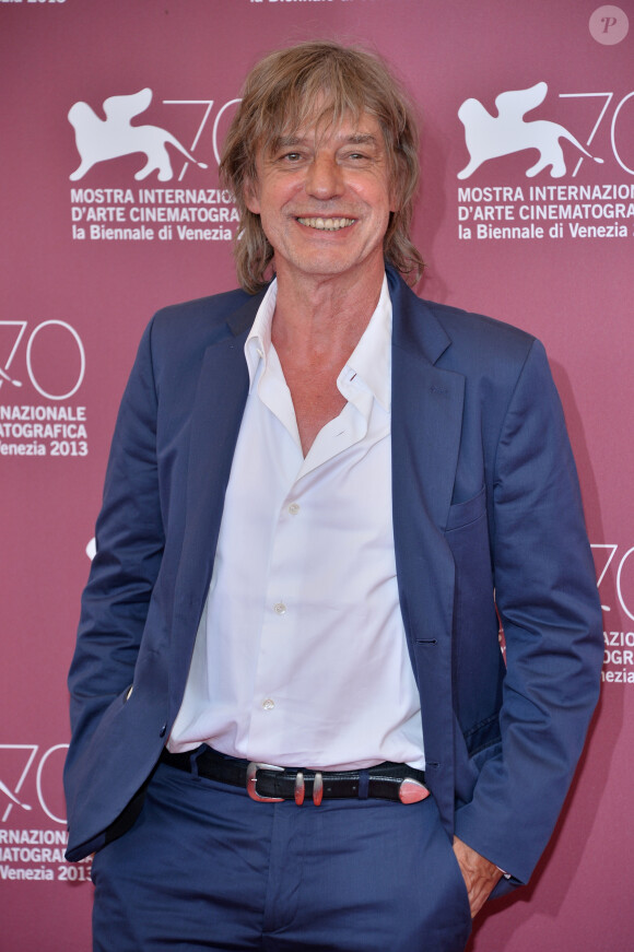 Jean-Louis Aubert au Festival du film de Venise pour le photocall de "Jalousie" le 5 septembre 2013