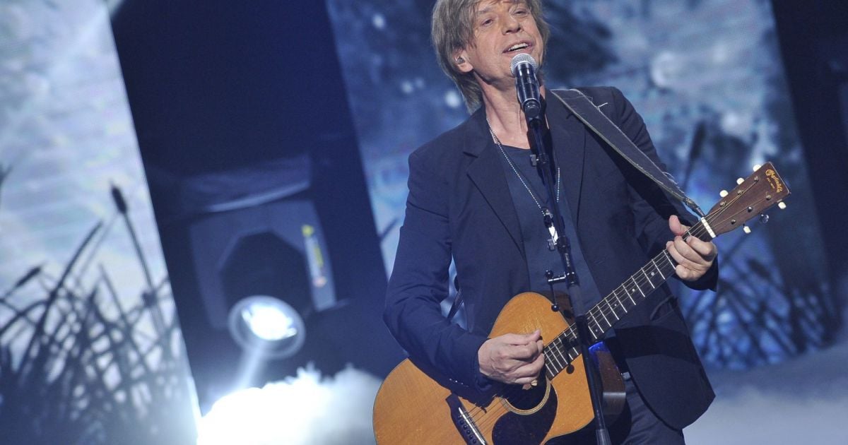 JeanLouis Aubert à l'enregistrement de l'émission La Chanson de l