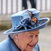 La reine Elisabeth II d'Angleterre - La famille royale d'Angleterre à la sortie de la cérémonie du Commonwealth en l'abbaye de Westminster à Londres, le 9 mars 2020.