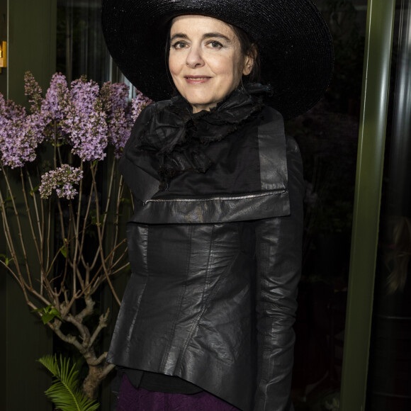 Amélie Nothomb lors de la 12ème édition du Prix de la Closerie des Lilas à Paris, France, le 16 avril 2019.  © Pierre Perusseau/Bestimage