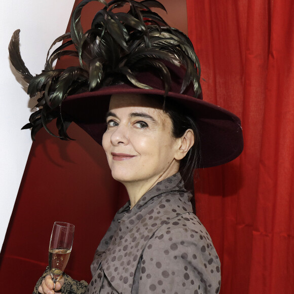 Amelie Nothomb - Salon du livre de Paris le 16 mars 2019. © Cédric Perrin/Bestimage
