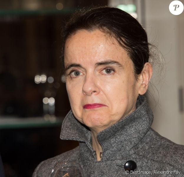 Amélie Nothomb - Remise du Prix Décembre 2018 à Michaël Ferrier à l'hôtel Le Lutétia à Paris. Le 8 novembre 2018 © Alexandre Fay / PixPlanete / Bestimage