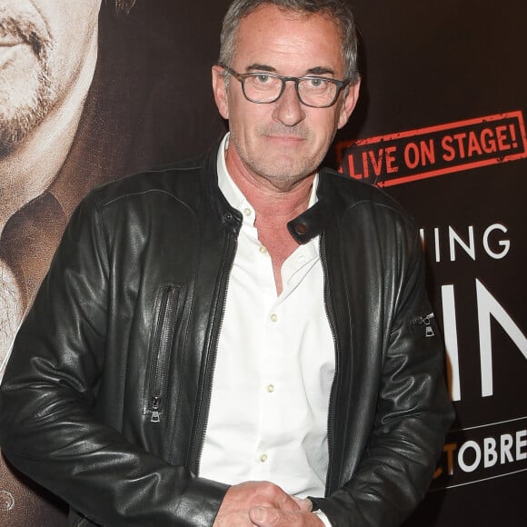 Exclusif -  Christophe Dechavanne - Célébrités à la 2ème repésentation "An Evening With Al Pacino" au théâtre de Paris à Paris, France, le 23 octobre 2018. © Coadic Guirec/Bestimage