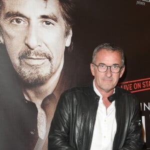 Exclusif - Christophe Dechavanne - Célébrités à la 2ème repésentation "An Evening With Al Pacino" au théâtre de Paris à Paris, France, le 23 octobre 2018. © Coadic Guirec/Bestimage