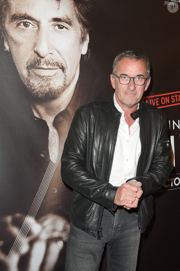 Exclusif - Christophe Dechavanne - Célébrités à la 2ème repésentation "An Evening With Al Pacino" au théâtre de Paris à Paris, France, le 23 octobre 2018. © Coadic Guirec/Bestimage