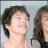 Jane Birkin avec sa fille Kate Barry - Soirée de lancement des collections hiver 2007 de La Redoute à Paris. Le 23 mai 2007.