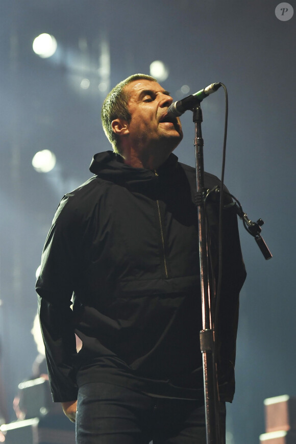 Liam Gallagher en concert à l'O2 Arena à Londres, le 28 novembre 2019.