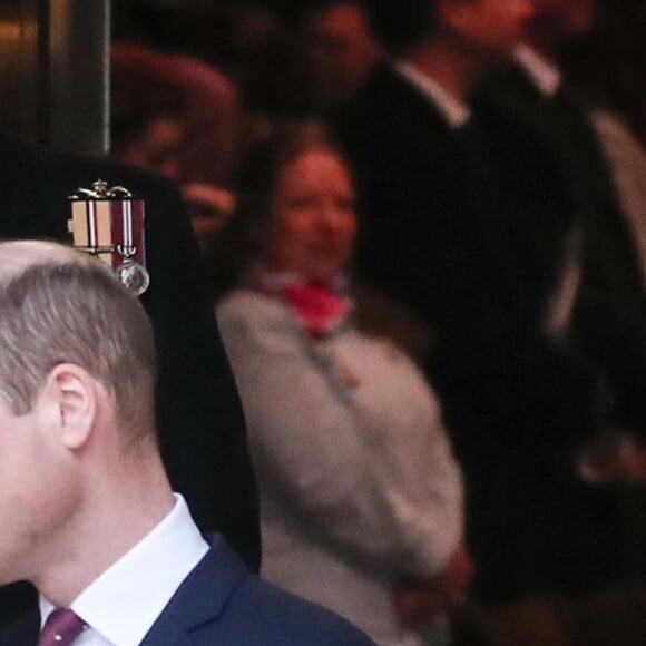 La duchesse Catherine de Cambridge et le prince William lors de la cérémonie de la Journée du Commonwealth en l'abbaye de Westminster à Londres, le 9 mars 2020.