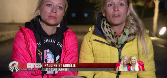 Pauline et Aurélie - Episode de "Pékin Express 2020", diffusé le 16 mars 2020 sur M6.