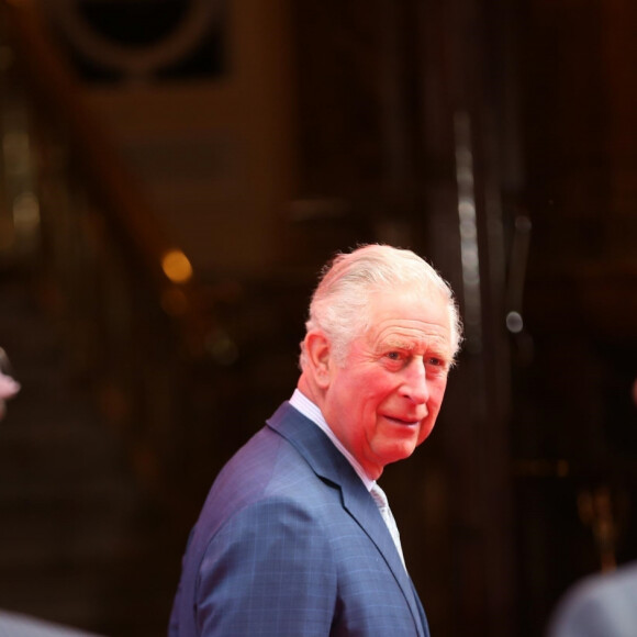 Le prince Charles à son arrivée à la soirée "Prince's Trust Awards" au Palladium à Londres. Le 11 mars 2020