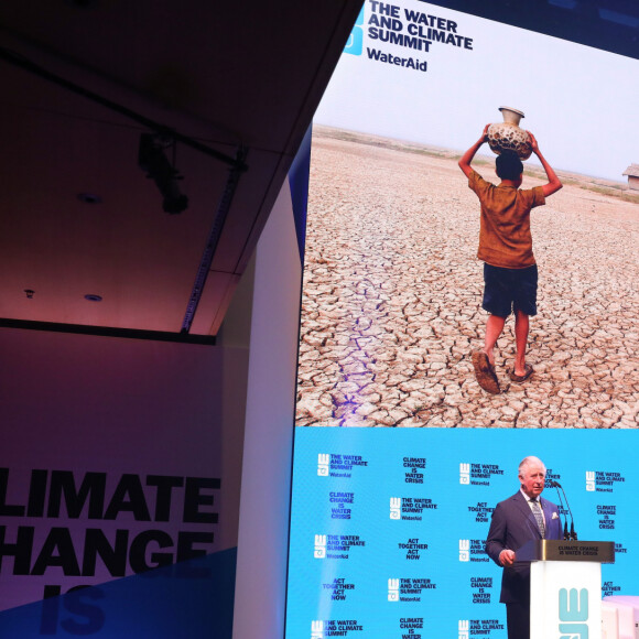 Le prince Charles lors de la réunion "WaterAid charity's Water and Climate" à Londres. Le 10 mars 2020