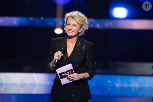 Sophie Davant - Deuxième jour de la 33ème édition du Téléthon au Parc de la Villette à Paris le 7 décembre 2019. © Tiziano Da Silva/Bestimage07/12/2019 -