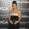 Alicia Keys, enceinte, lors du "The Black Ball" à New York, le 30 octobre 2014.