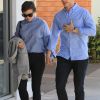 Exclusif - Ginnifer Goodwin et son mari Josh Dallas sont allés déjeuner en amoureux à Beverly Hills, le 9 février 2018
